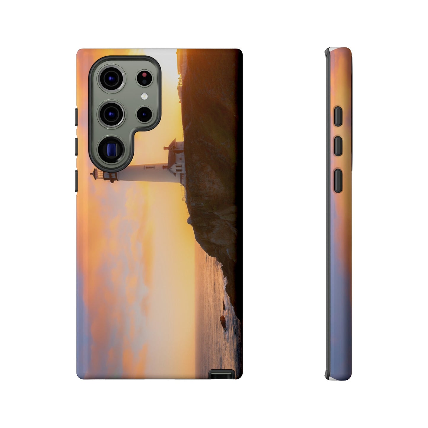 A Beacon Against the Sunset - Phone Case