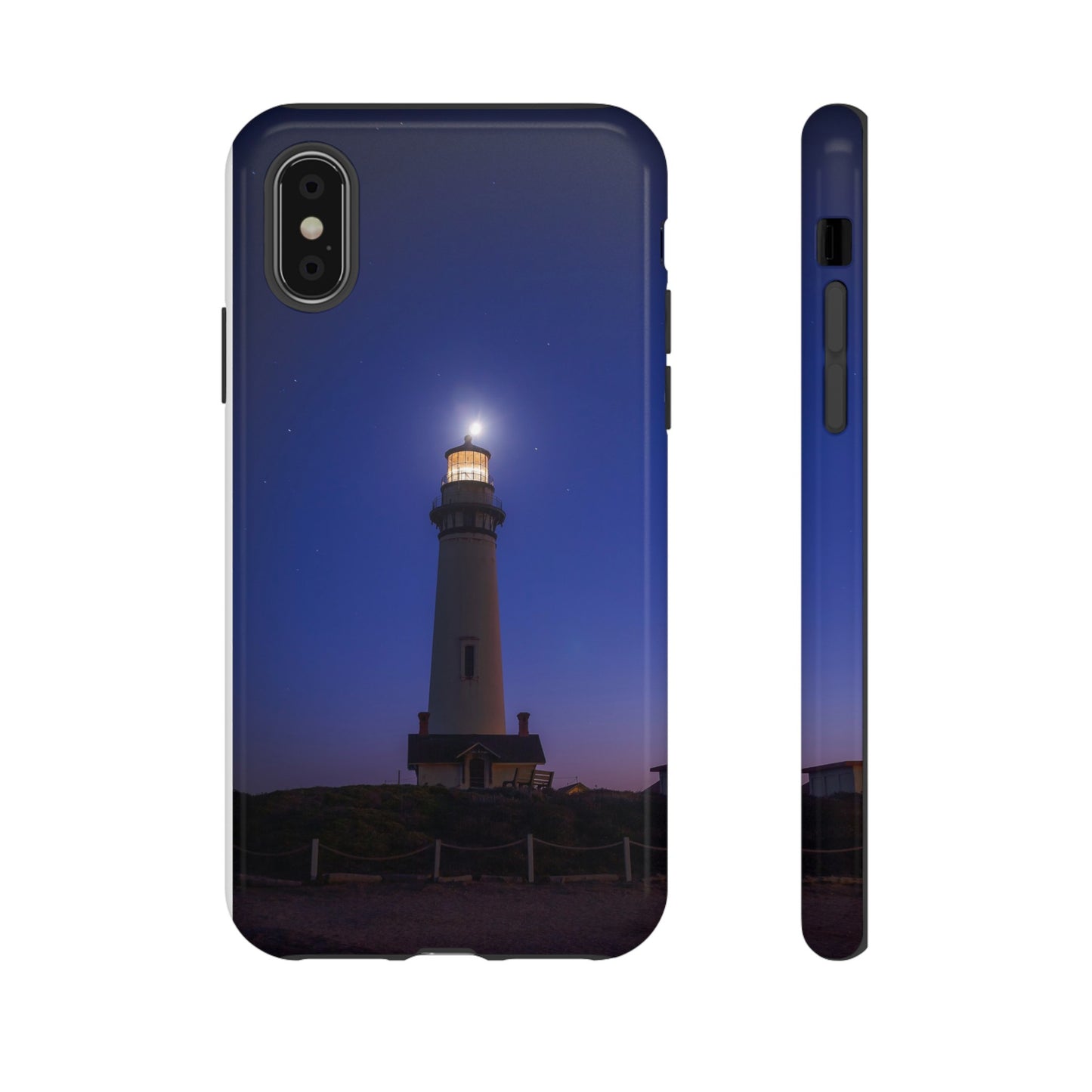 A Beacon of Light at Pigeon Point - Phone Case