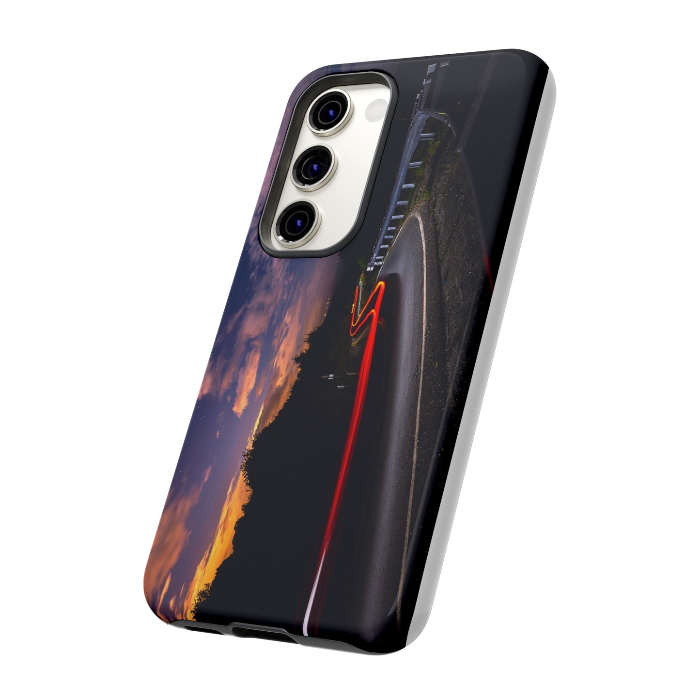 Night Lights on the Bend - Phone Case