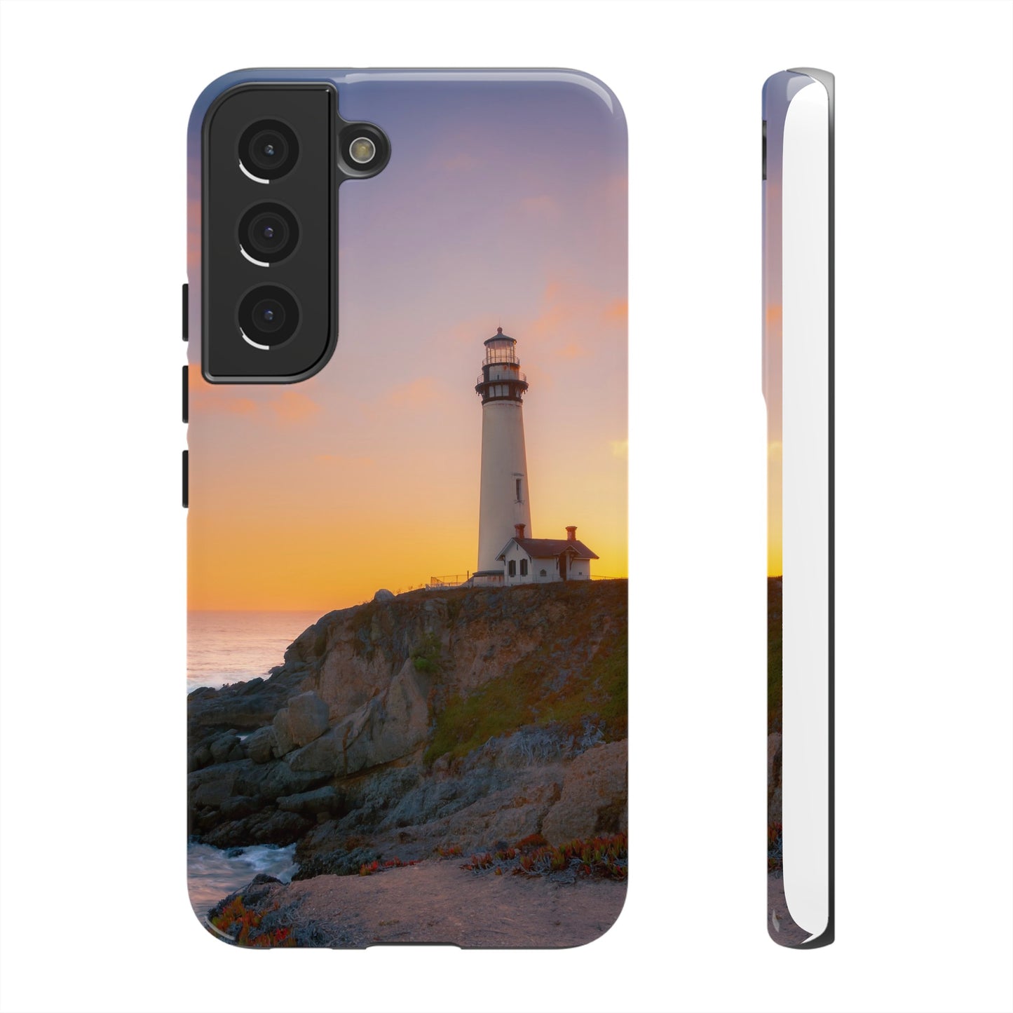 Sunset Symphony at Pigeon Point - Phone Case