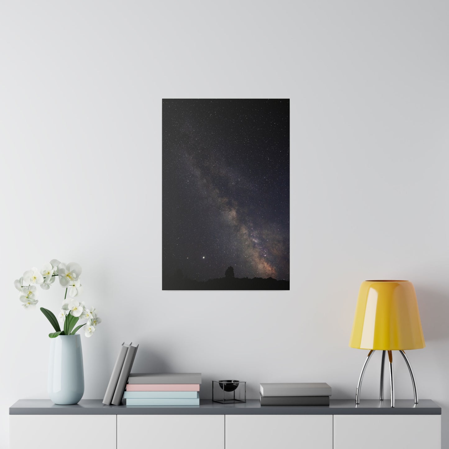 Stars Above: A Glimpse of the Milky Way - Canvas