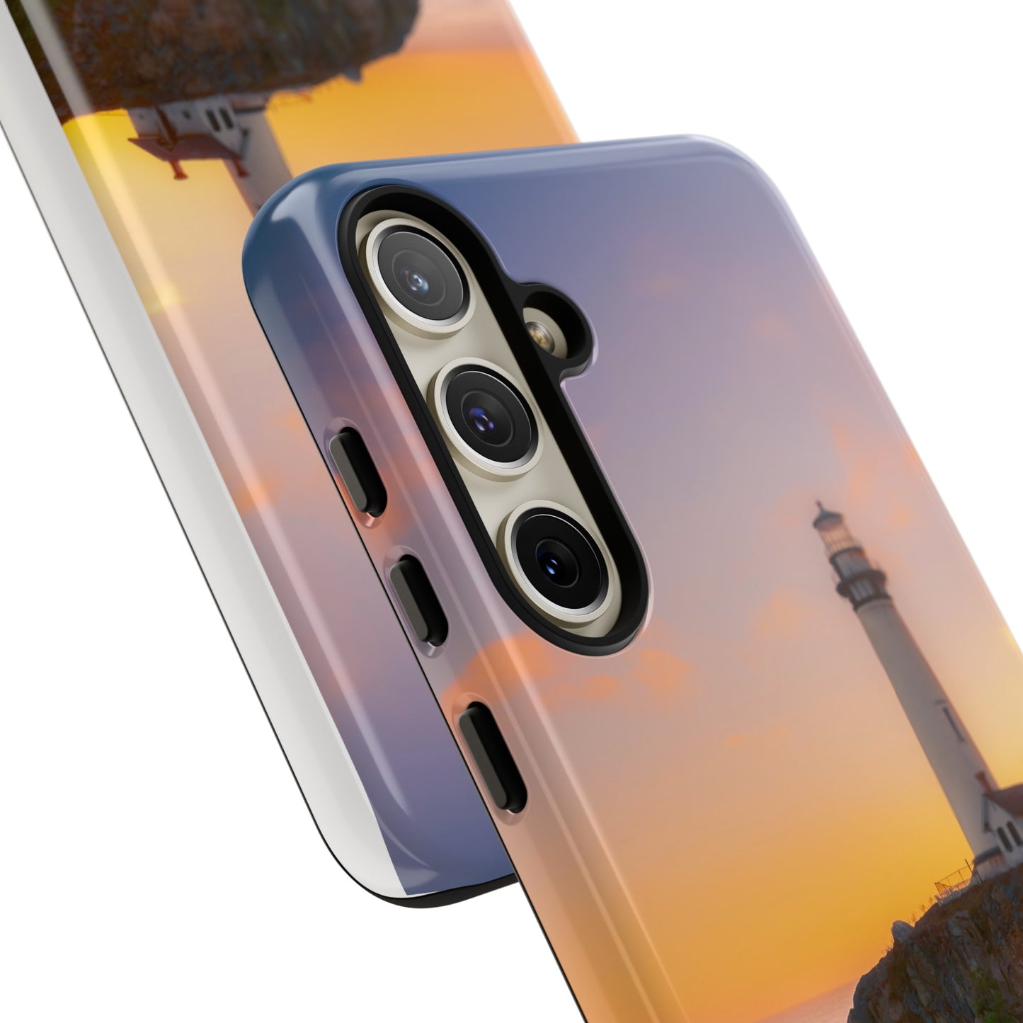 Sunset Symphony at Pigeon Point - Phone Case