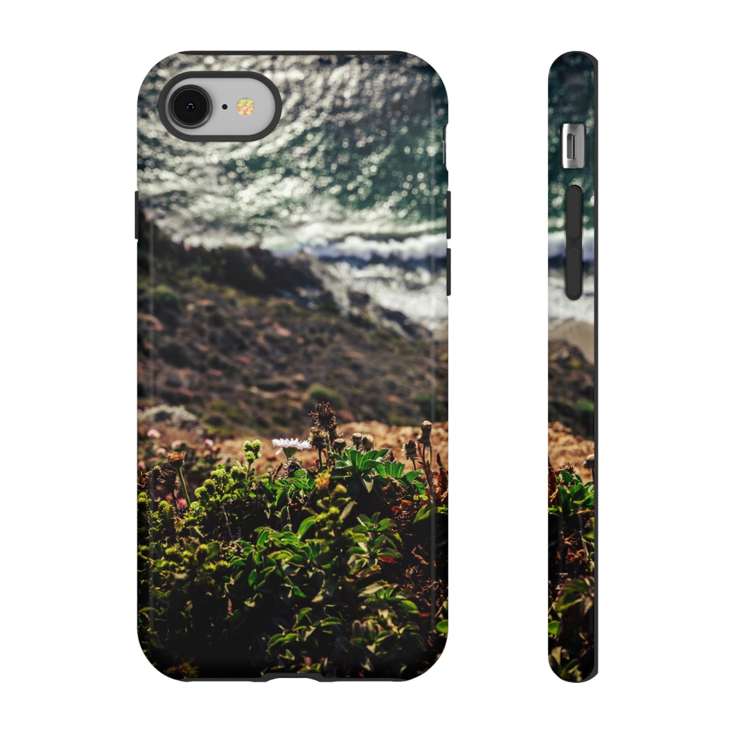 A Cliffside Vista - Phone Case