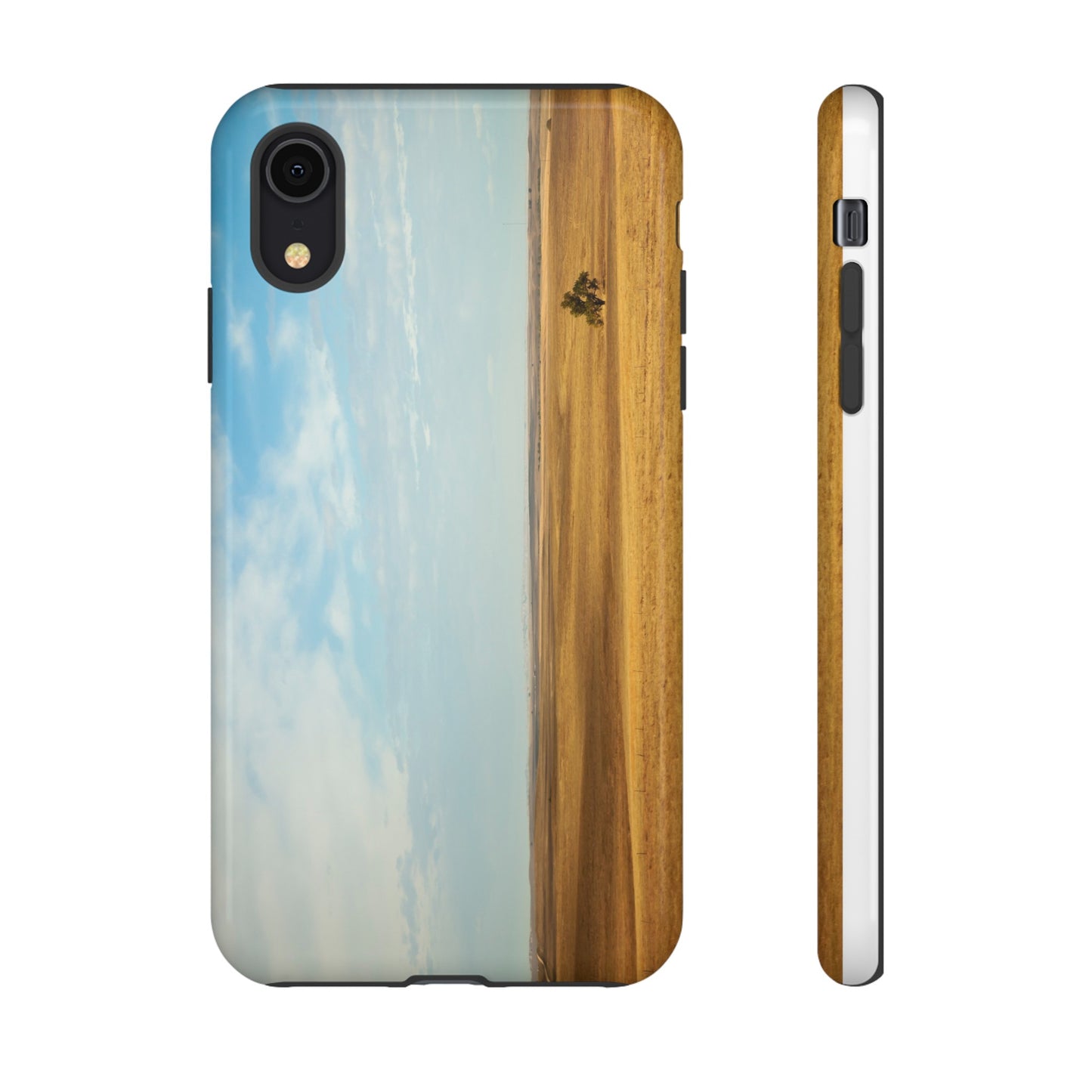 Lonely Tree in the Plains - Phone Case