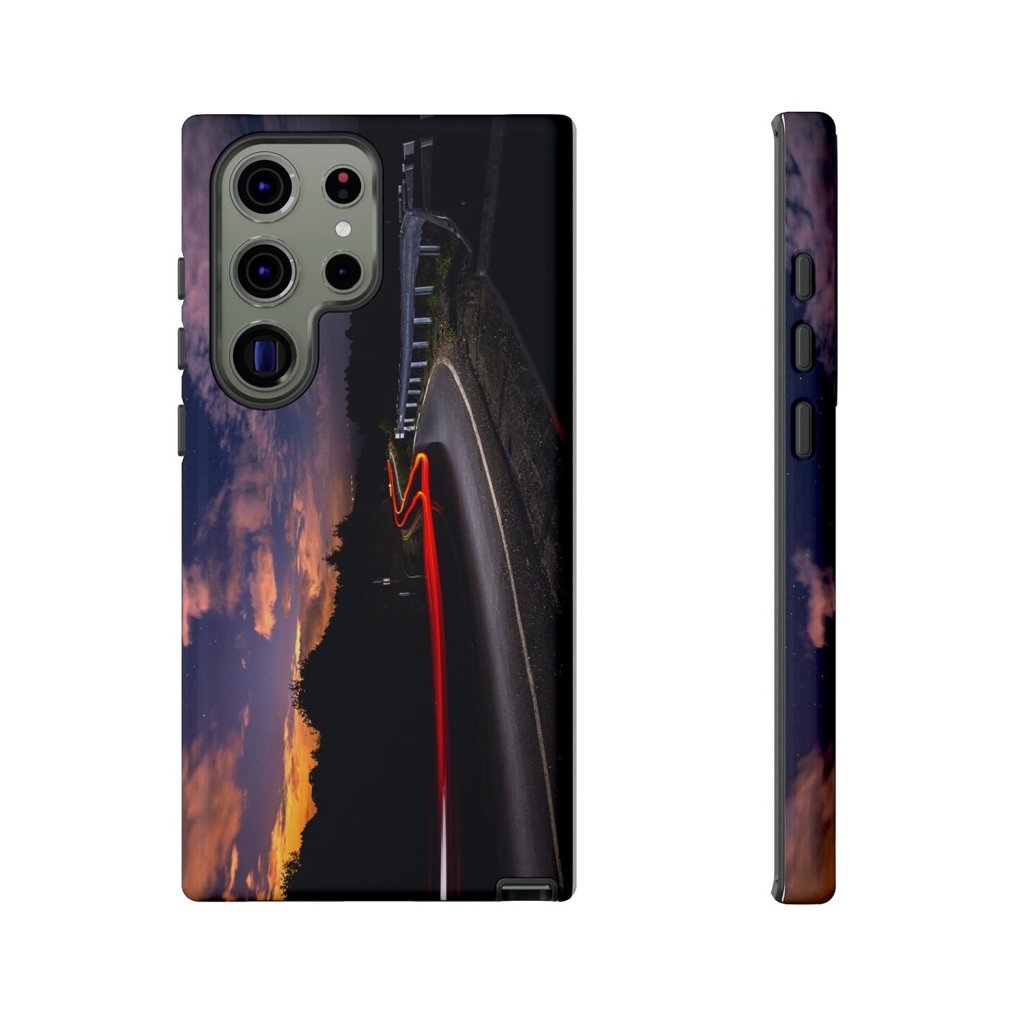 Night Lights on the Bend - Phone Case