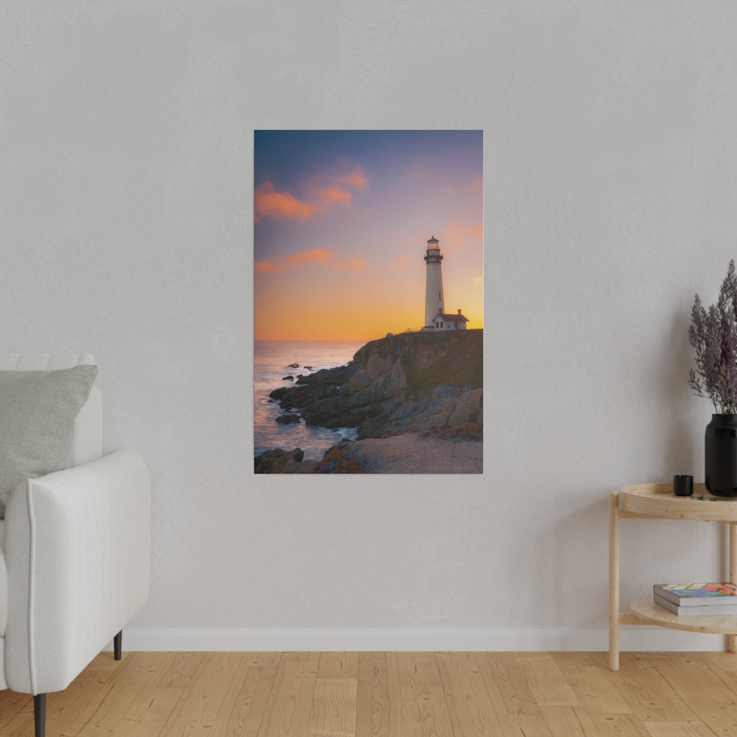 Sunset Symphony at Pigeon Point - Canvas