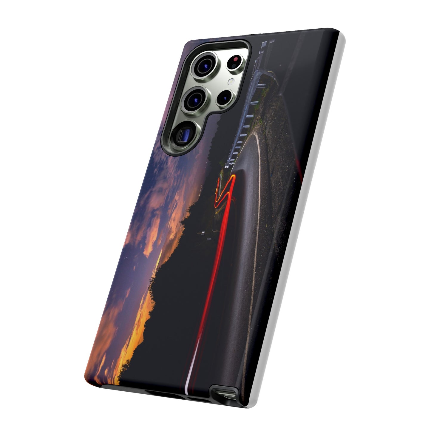 Night Lights on the Bend - Phone Case