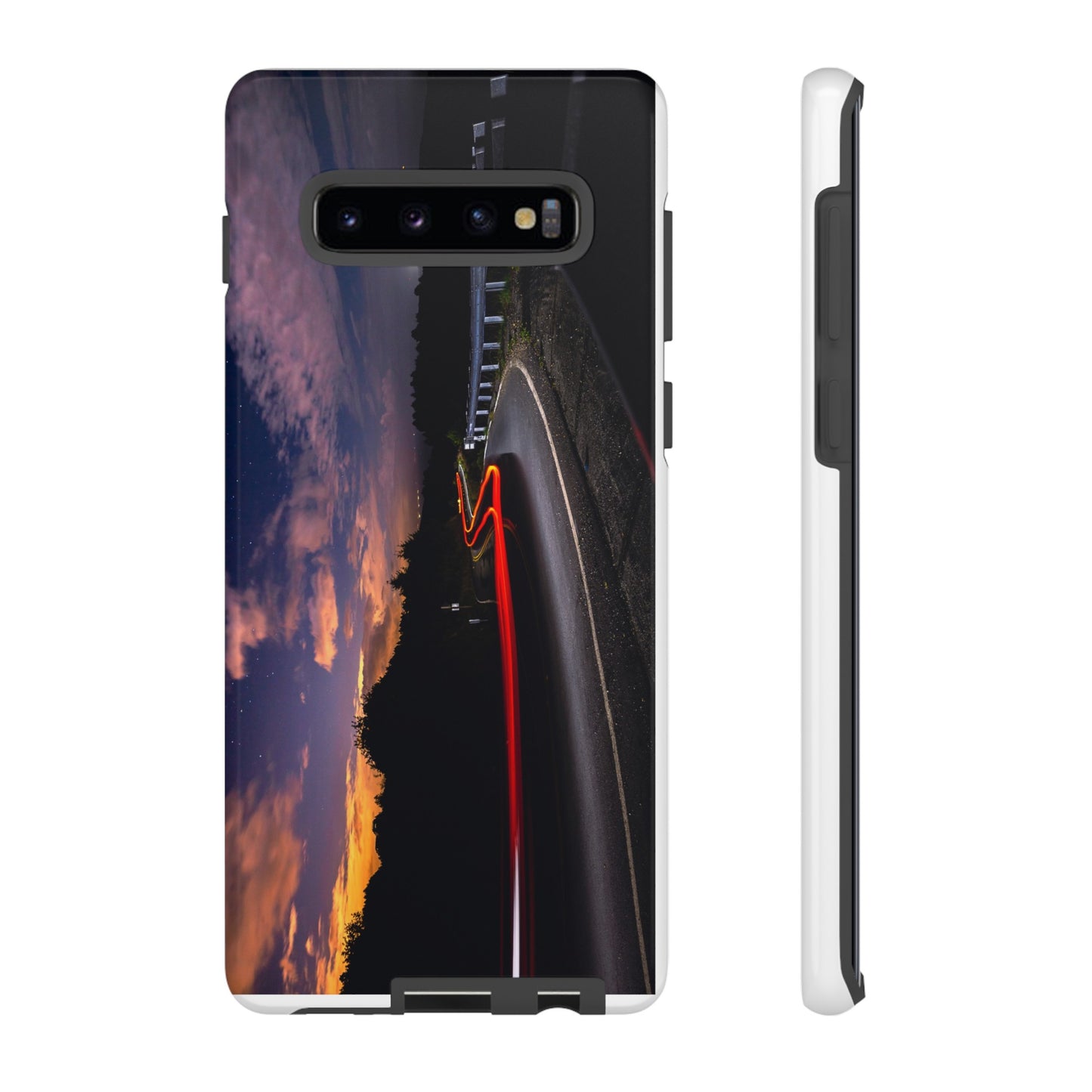 Night Lights on the Bend - Phone Case