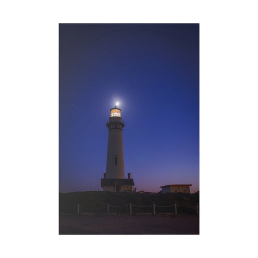 A Beacon of Light at Pigeon Point - Canvas