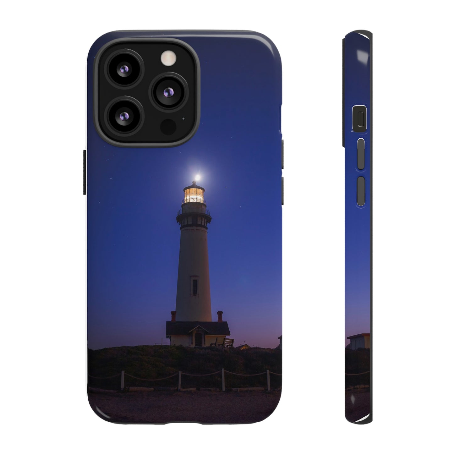 A Beacon of Light at Pigeon Point - Phone Case