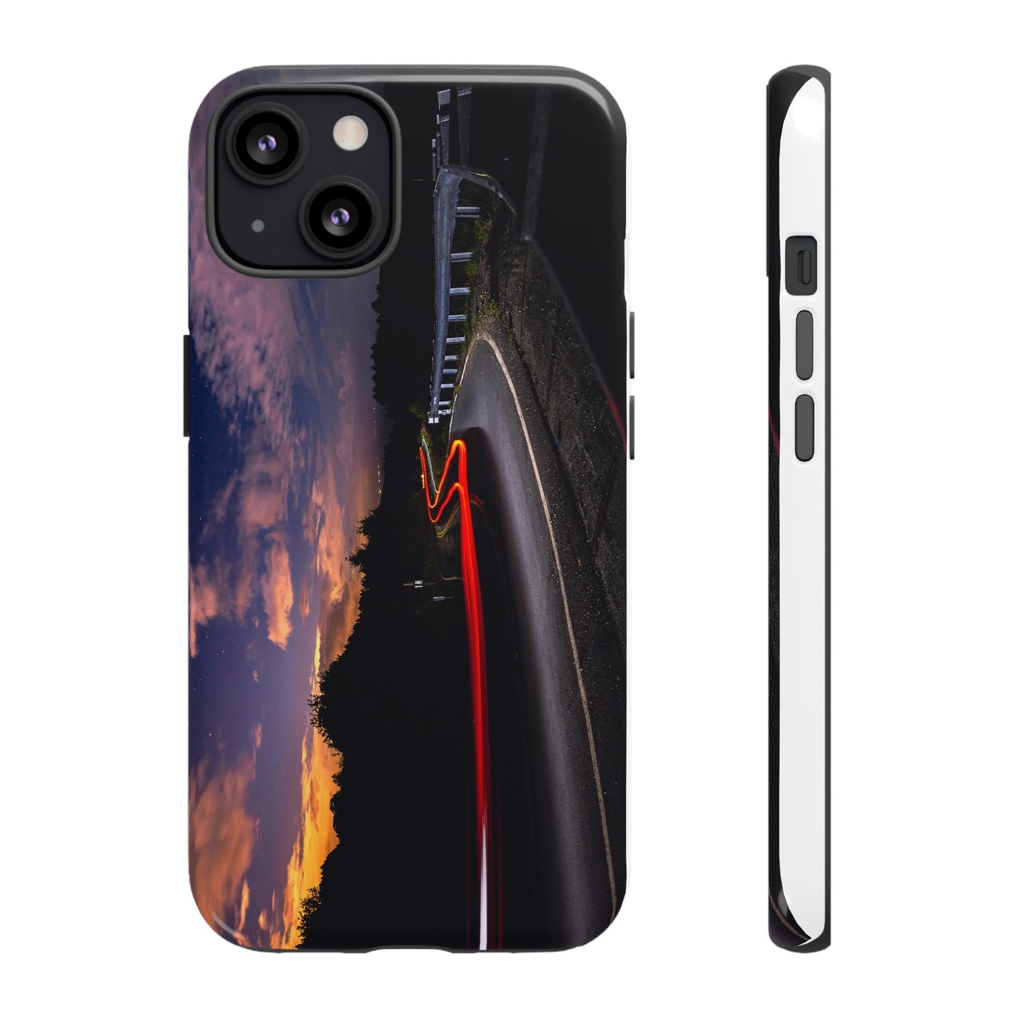 Night Lights on the Bend - Phone Case