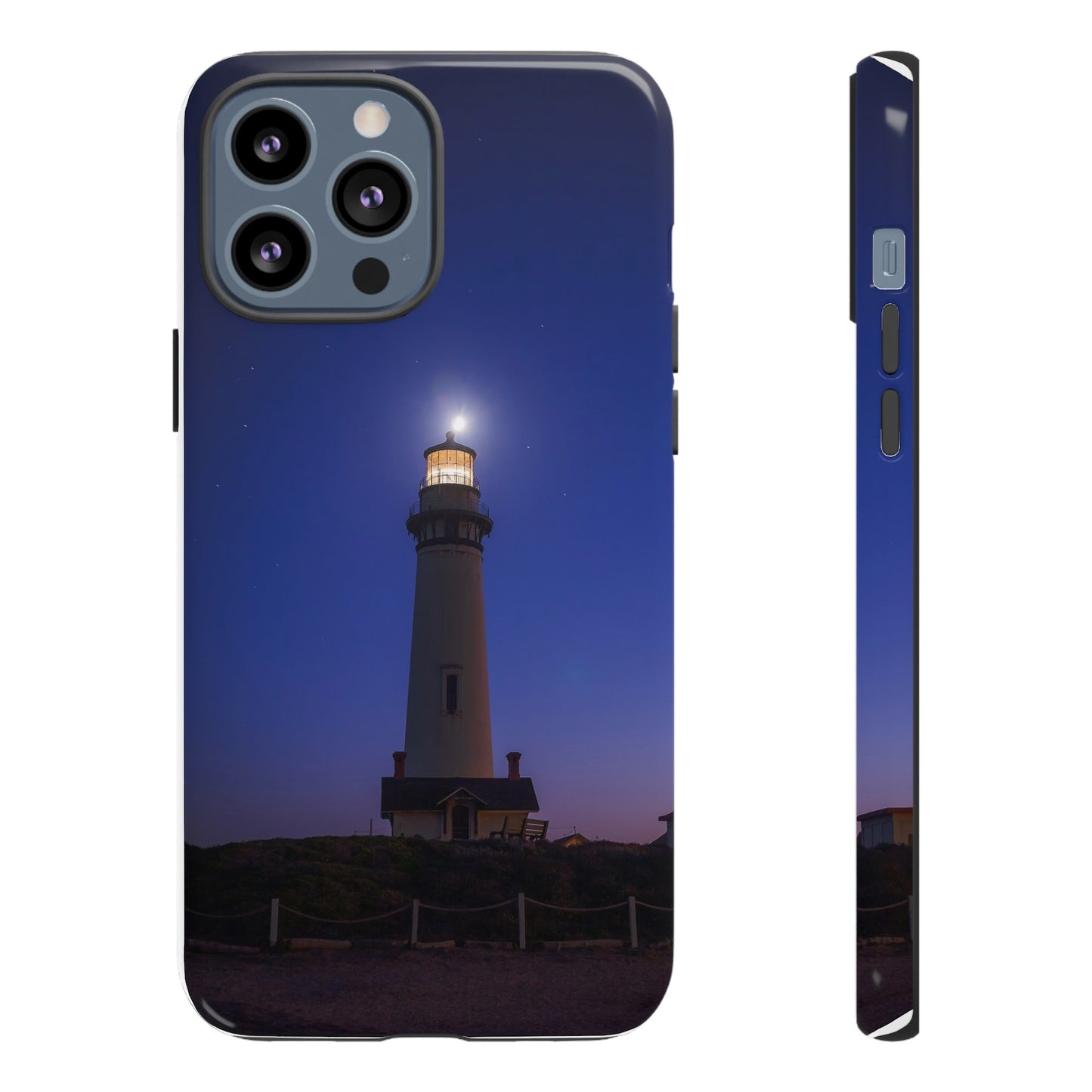 A Beacon of Light at Pigeon Point - Phone Case