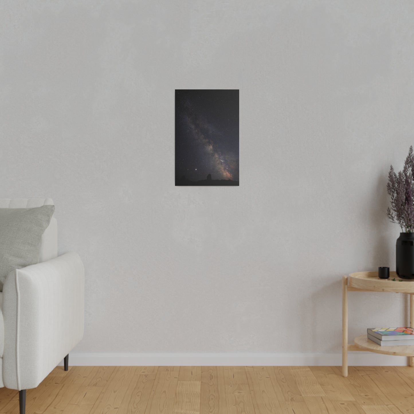 Stars Above: A Glimpse of the Milky Way - Canvas