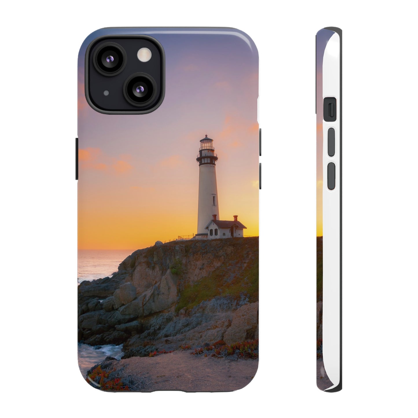 Sunset Symphony at Pigeon Point - Phone Case