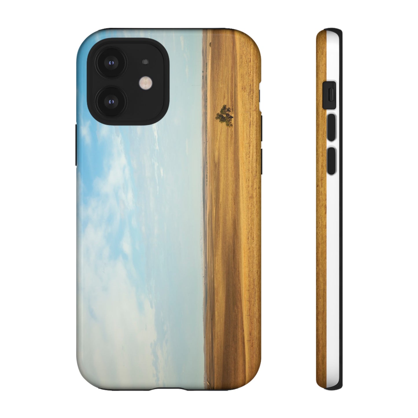 Lonely Tree in the Plains - Phone Case