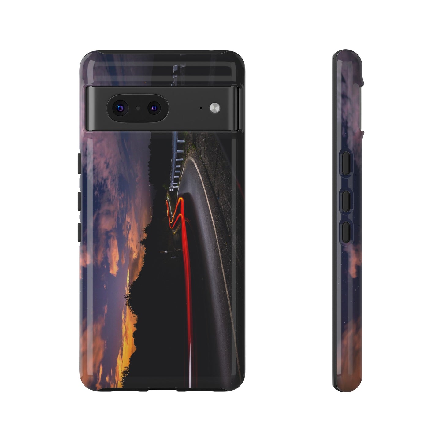 Night Lights on the Bend - Phone Case