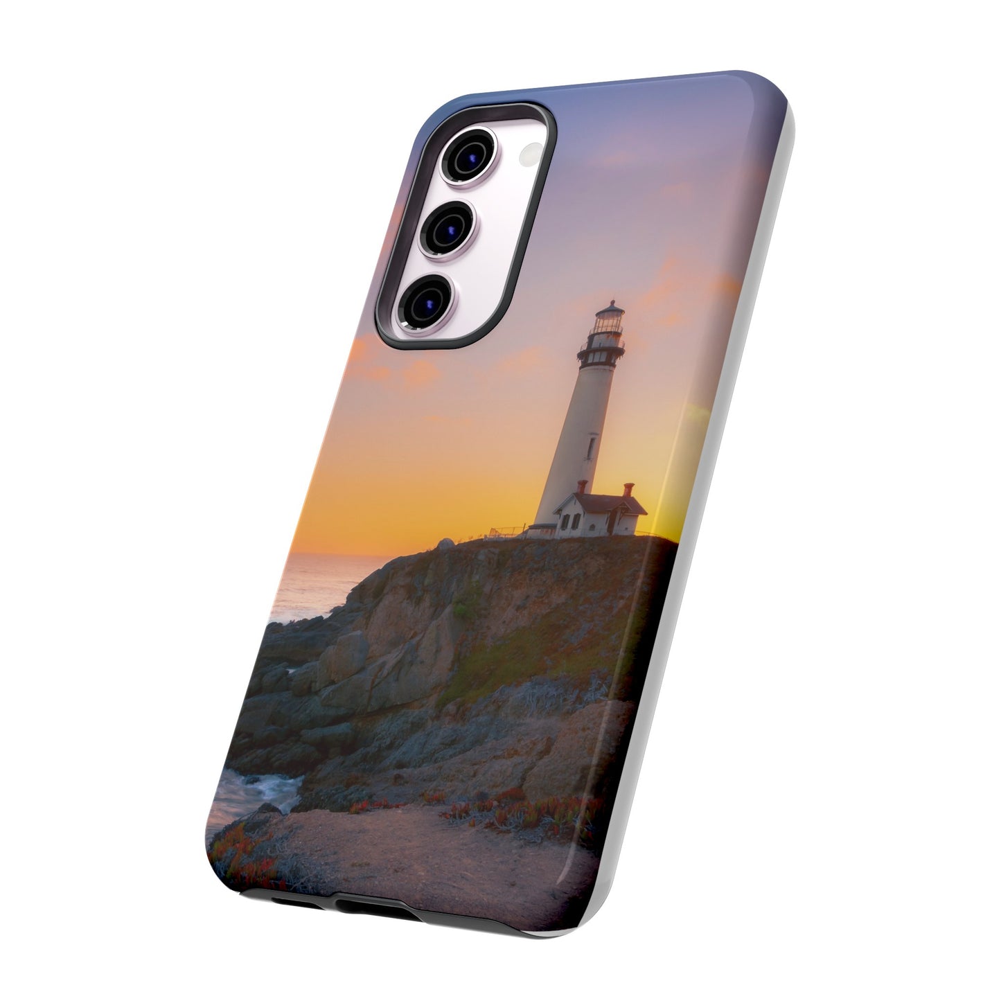 Sunset Symphony at Pigeon Point - Phone Case