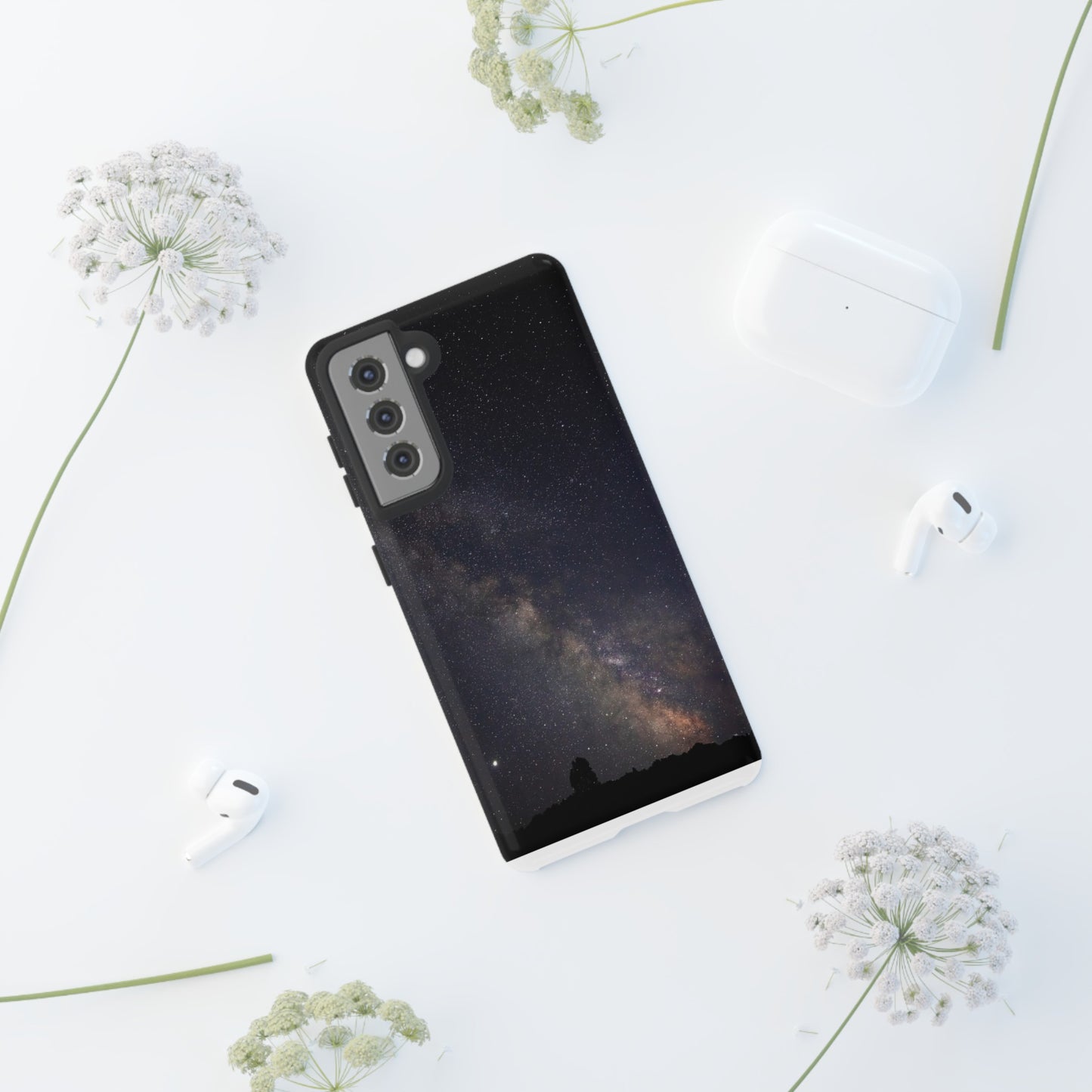 Stars Above: A Glimpse of the Milky Way - Phone Case