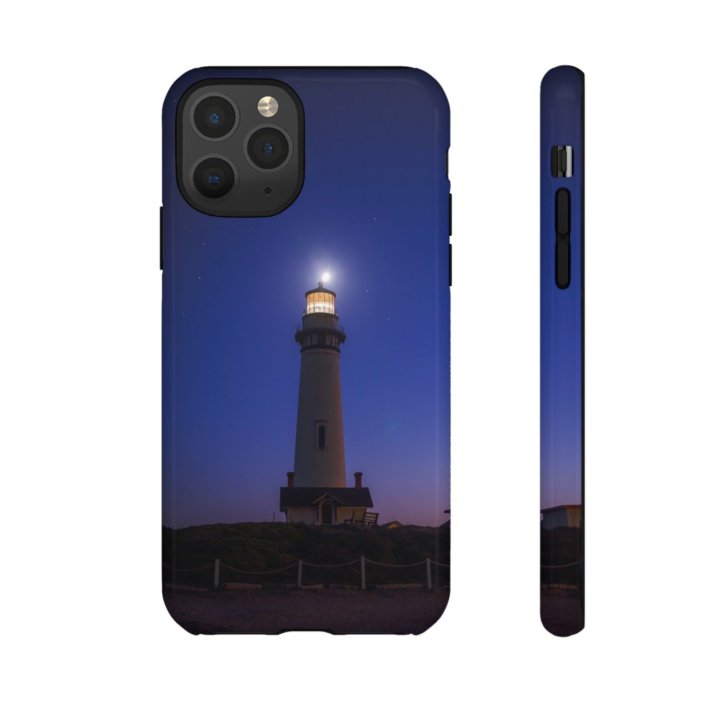 A Beacon of Light at Pigeon Point - Phone Case