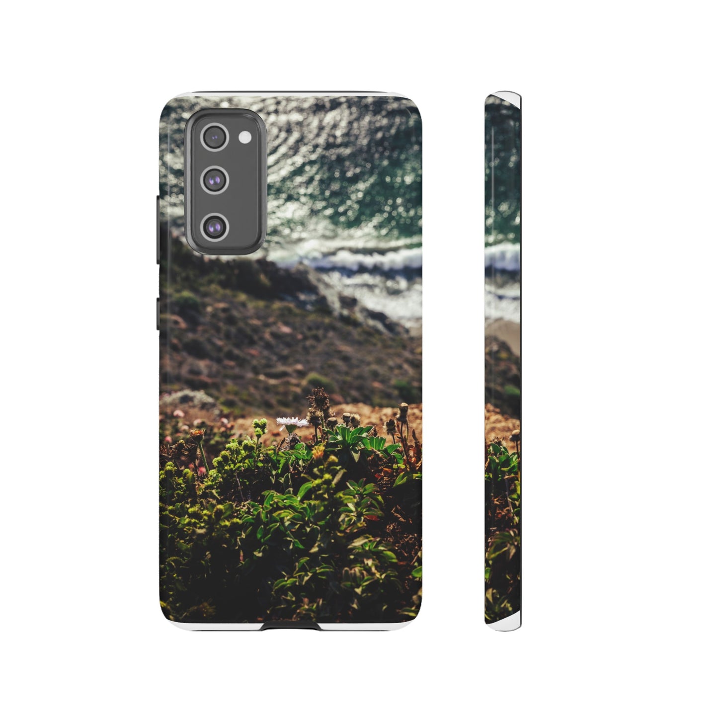 A Cliffside Vista - Phone Case