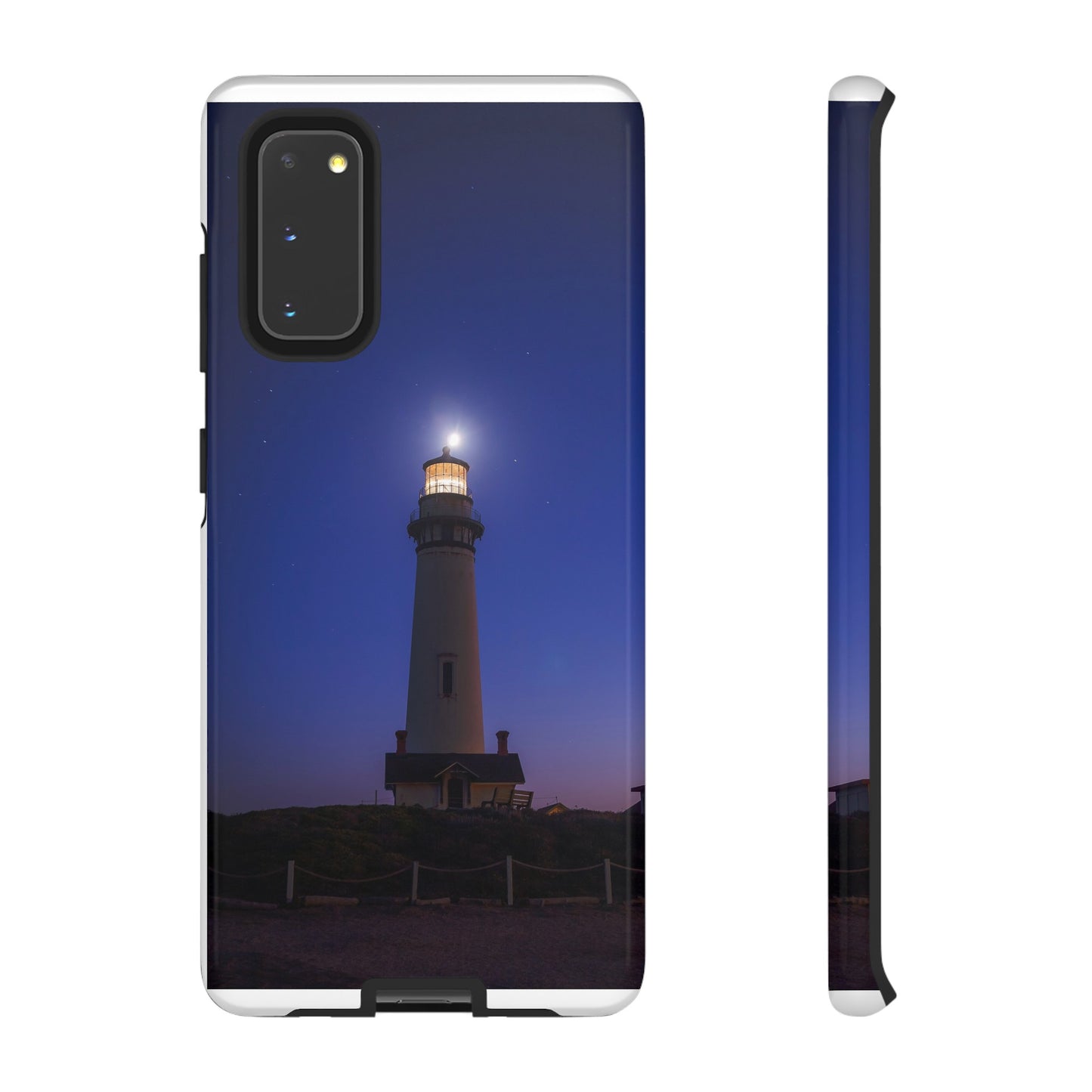 A Beacon of Light at Pigeon Point - Phone Case