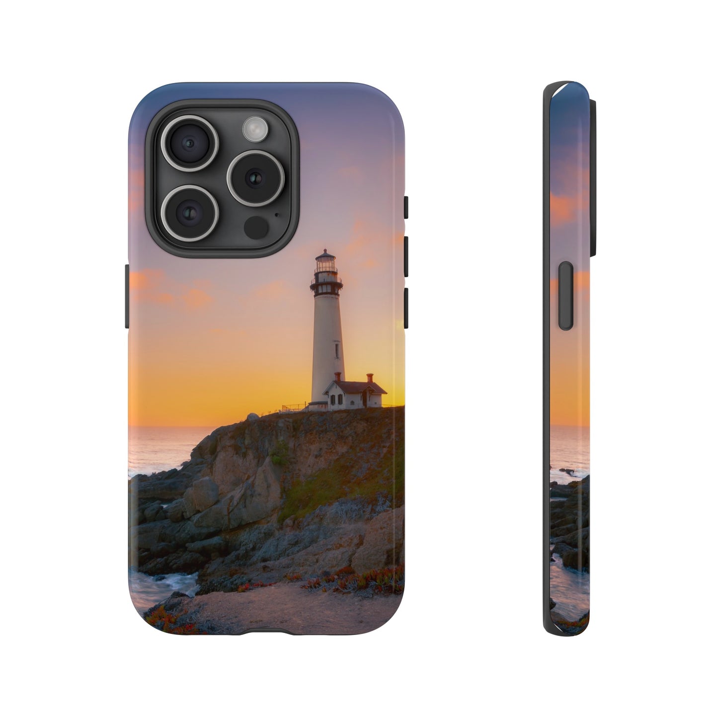 Sunset Symphony at Pigeon Point - Phone Case