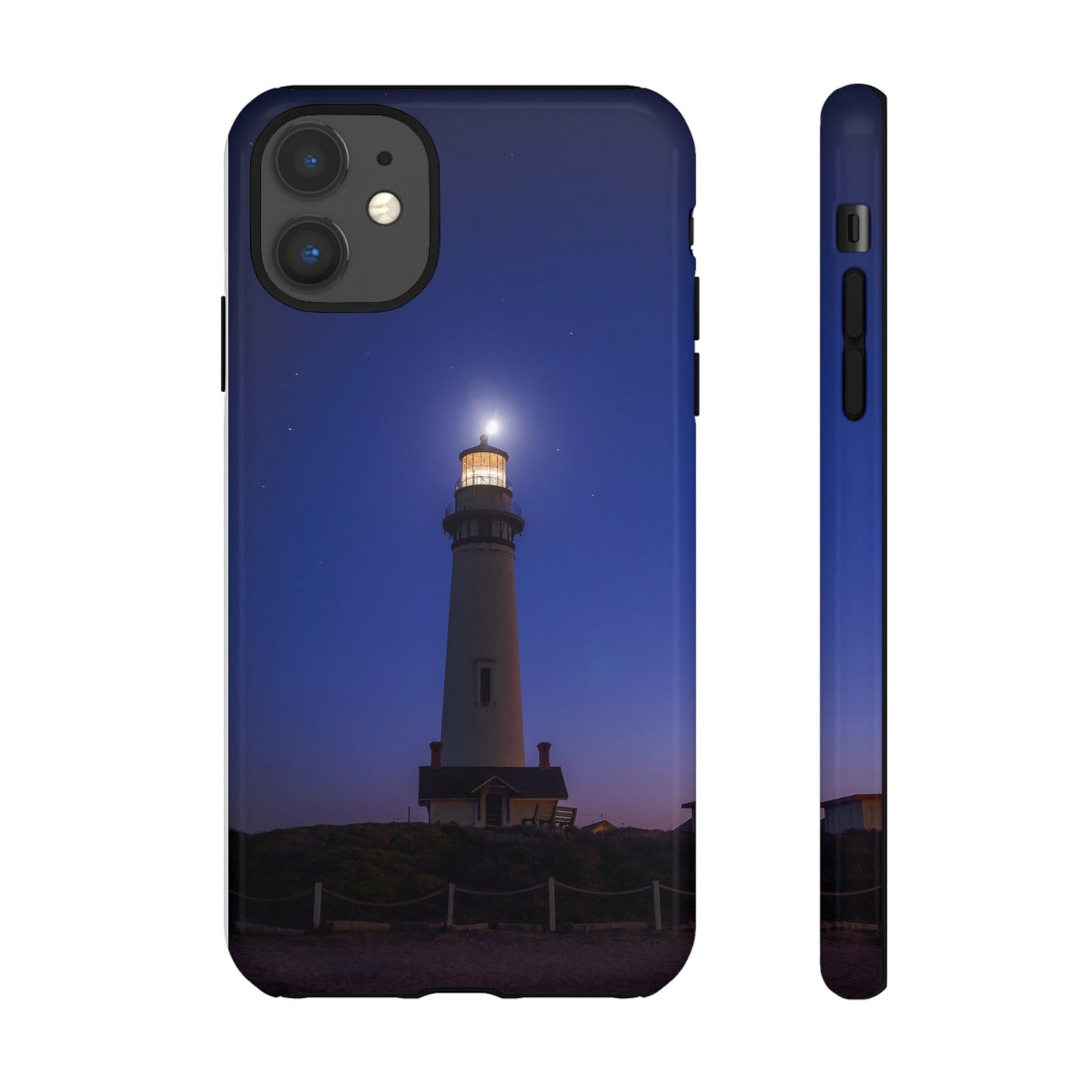 A Beacon of Light at Pigeon Point - Phone Case