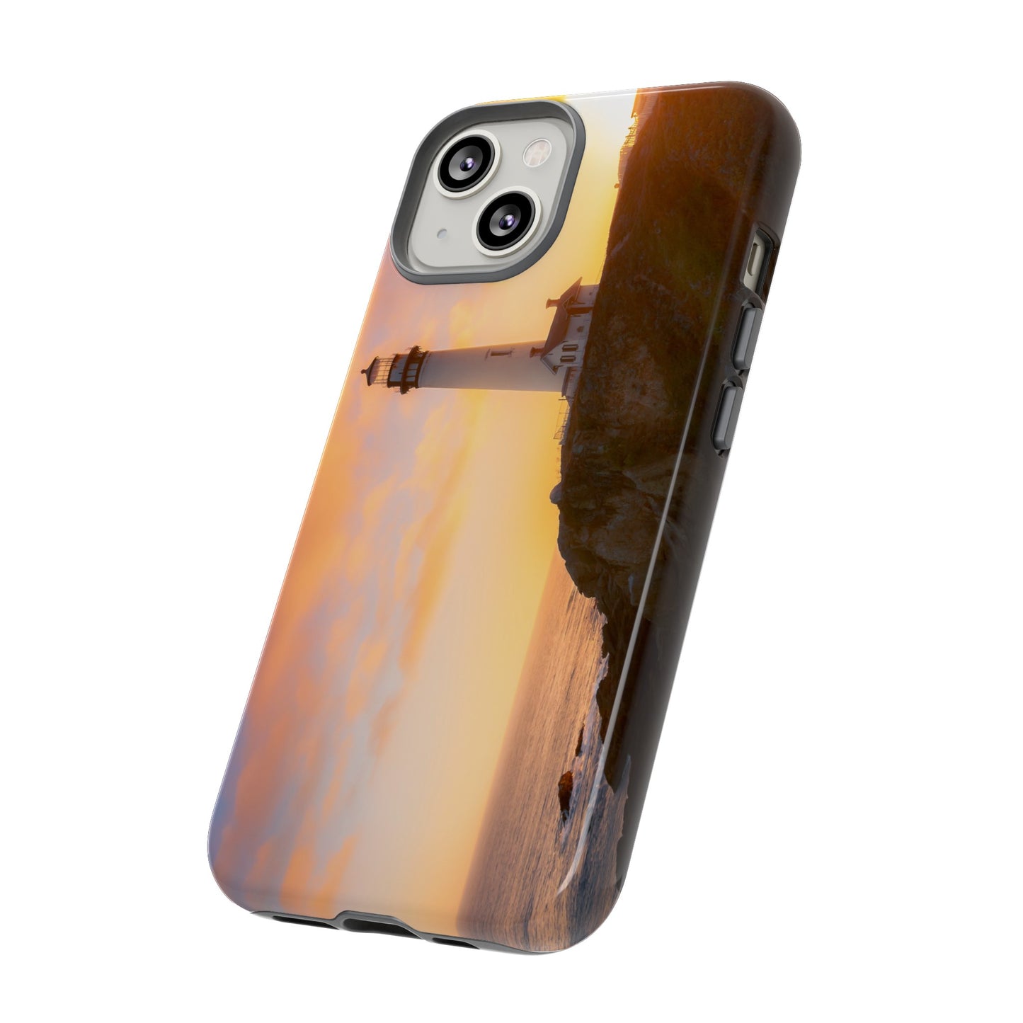 A Beacon Against the Sunset - Phone Case