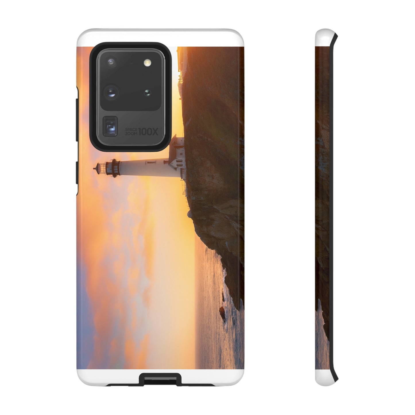 A Beacon Against the Sunset - Phone Case