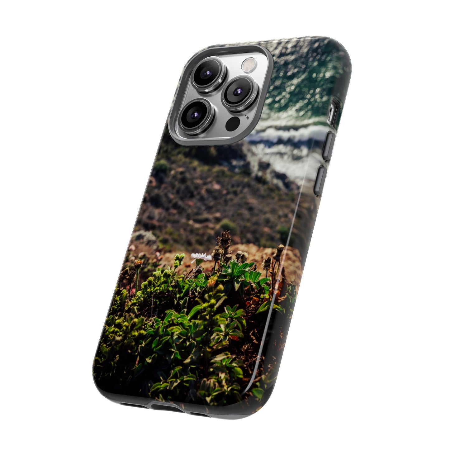 A Cliffside Vista - Phone Case