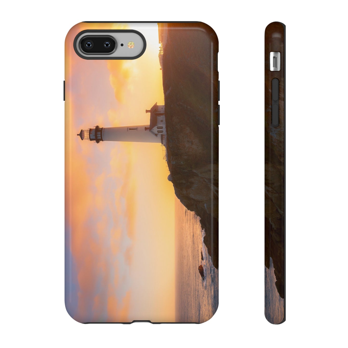 A Beacon Against the Sunset - Phone Case