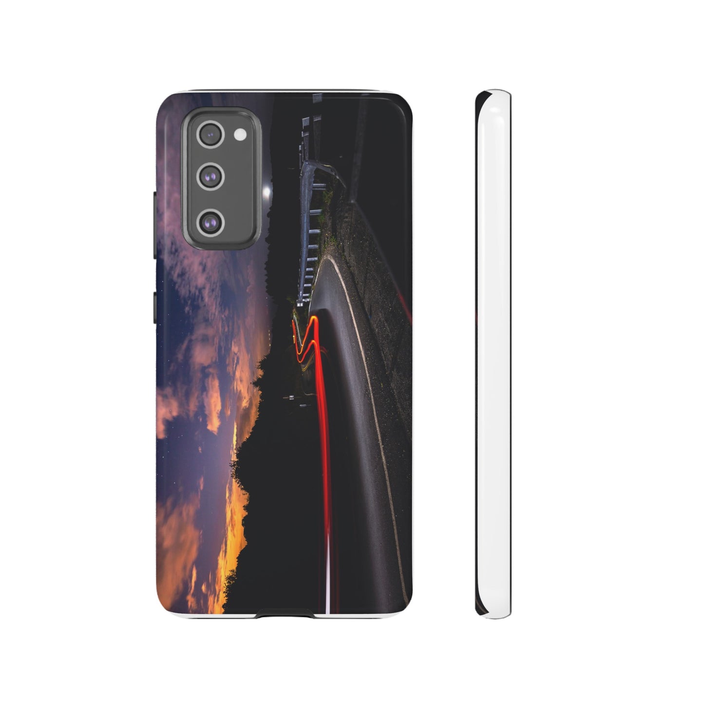 Night Lights on the Bend - Phone Case