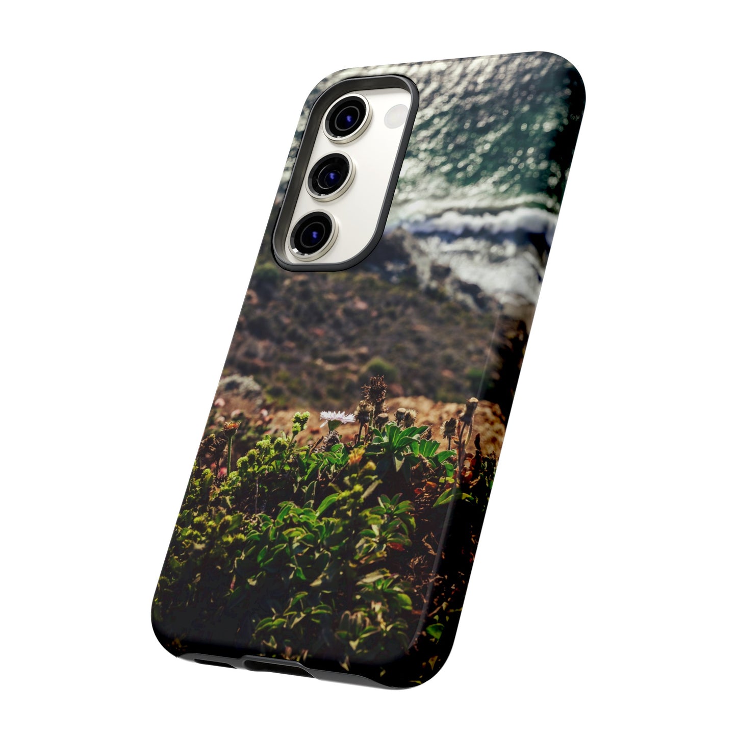 A Cliffside Vista - Phone Case