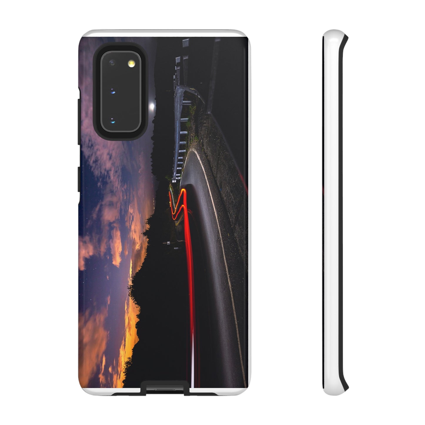 Night Lights on the Bend - Phone Case