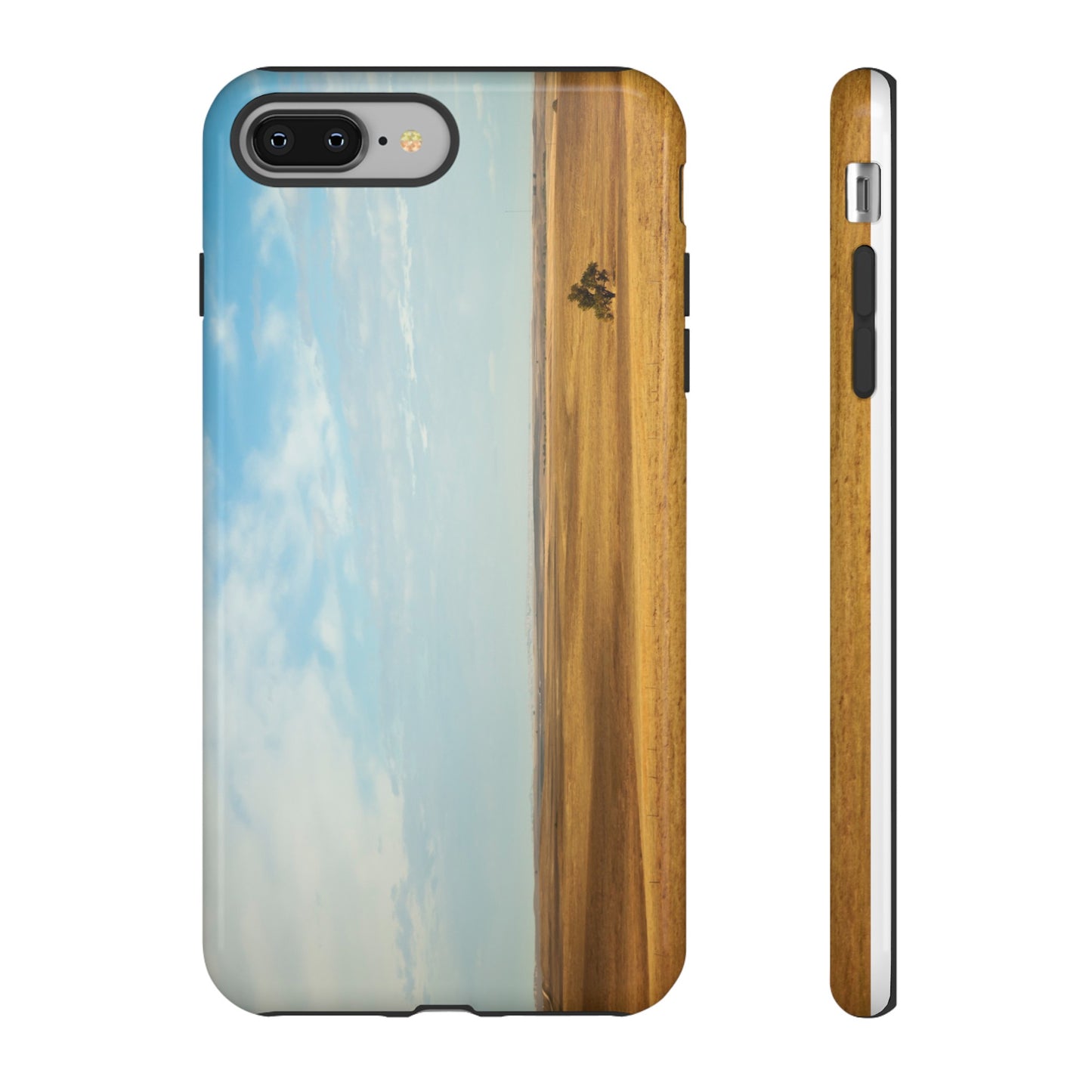 Lonely Tree in the Plains - Phone Case