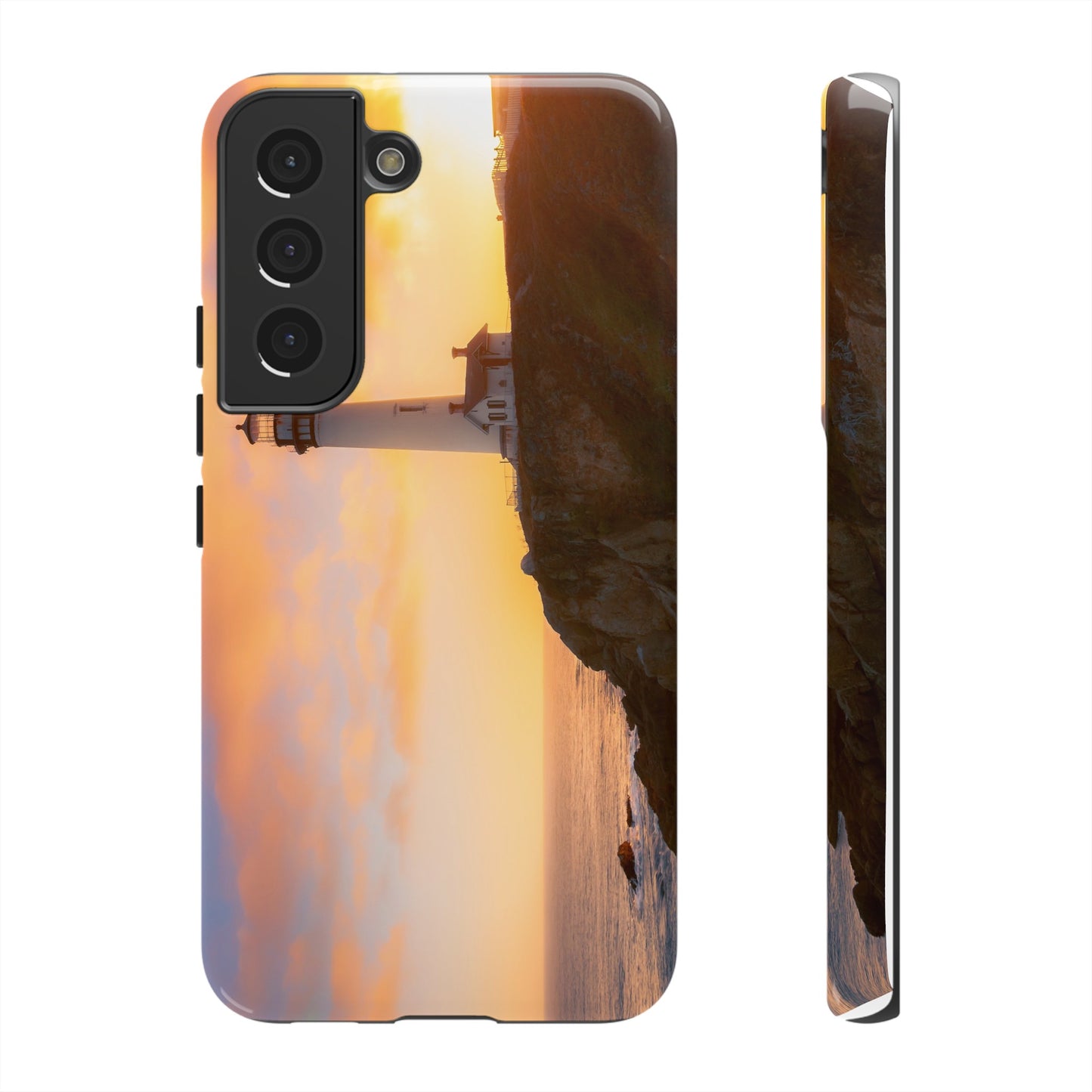 A Beacon Against the Sunset - Phone Case