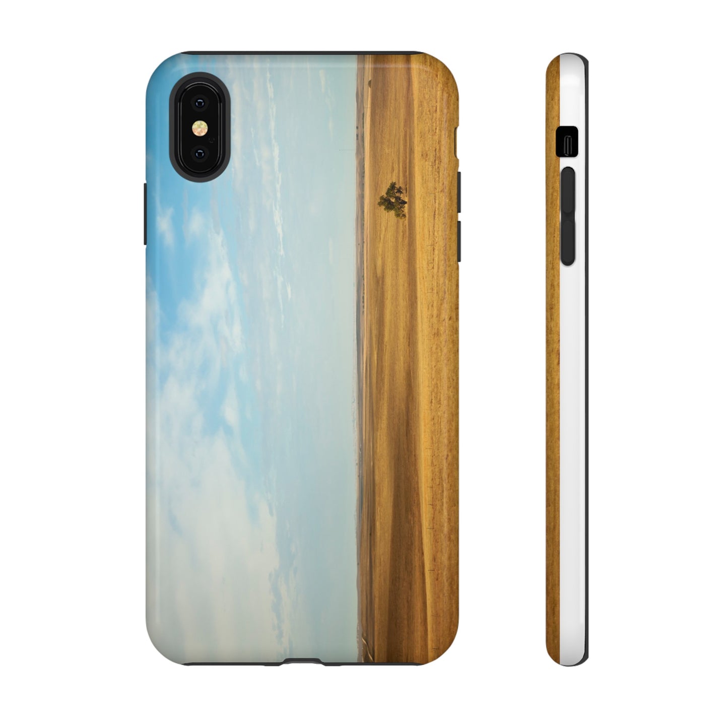 Lonely Tree in the Plains - Phone Case