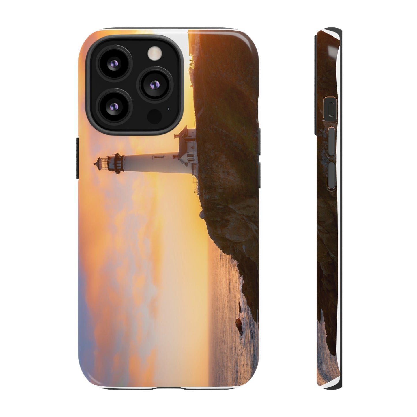 A Beacon Against the Sunset - Phone Case