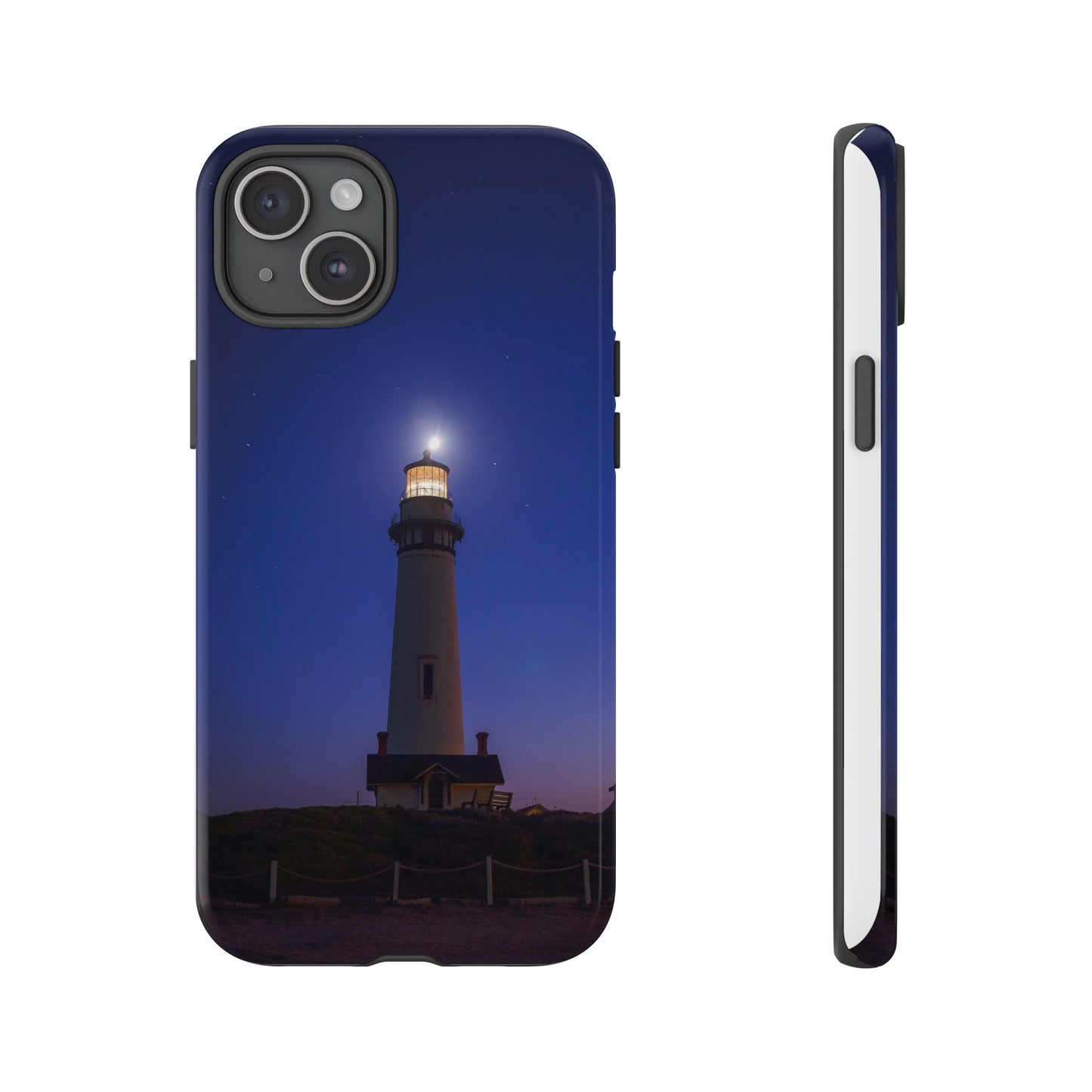 A Beacon of Light at Pigeon Point - Phone Case