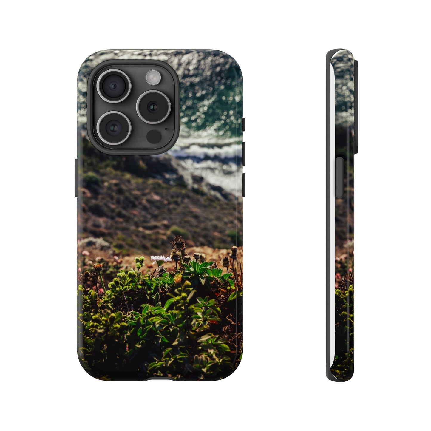 A Cliffside Vista - Phone Case