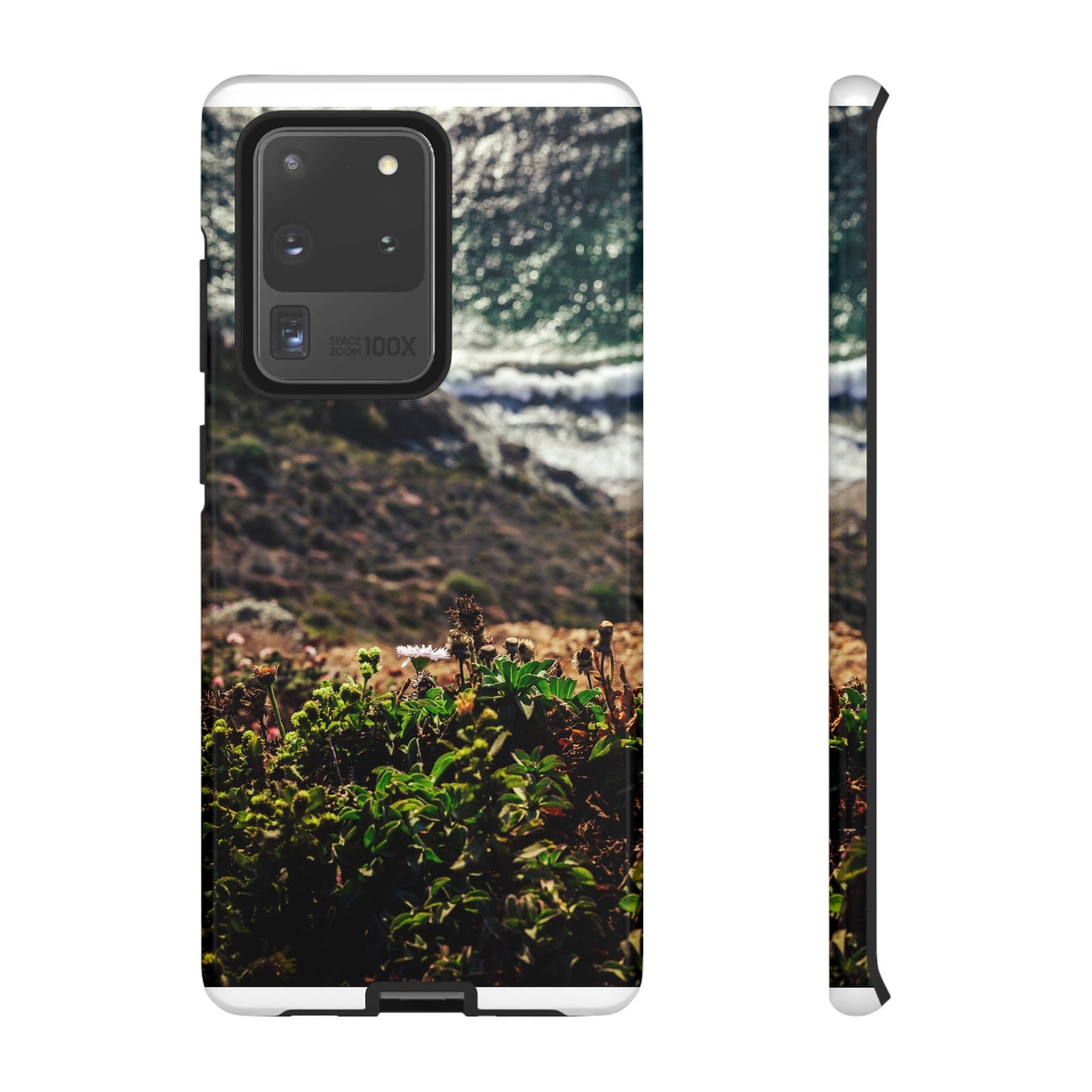 A Cliffside Vista - Phone Case