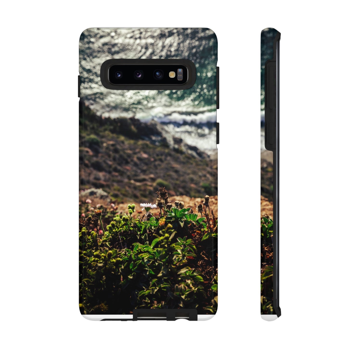 A Cliffside Vista - Phone Case