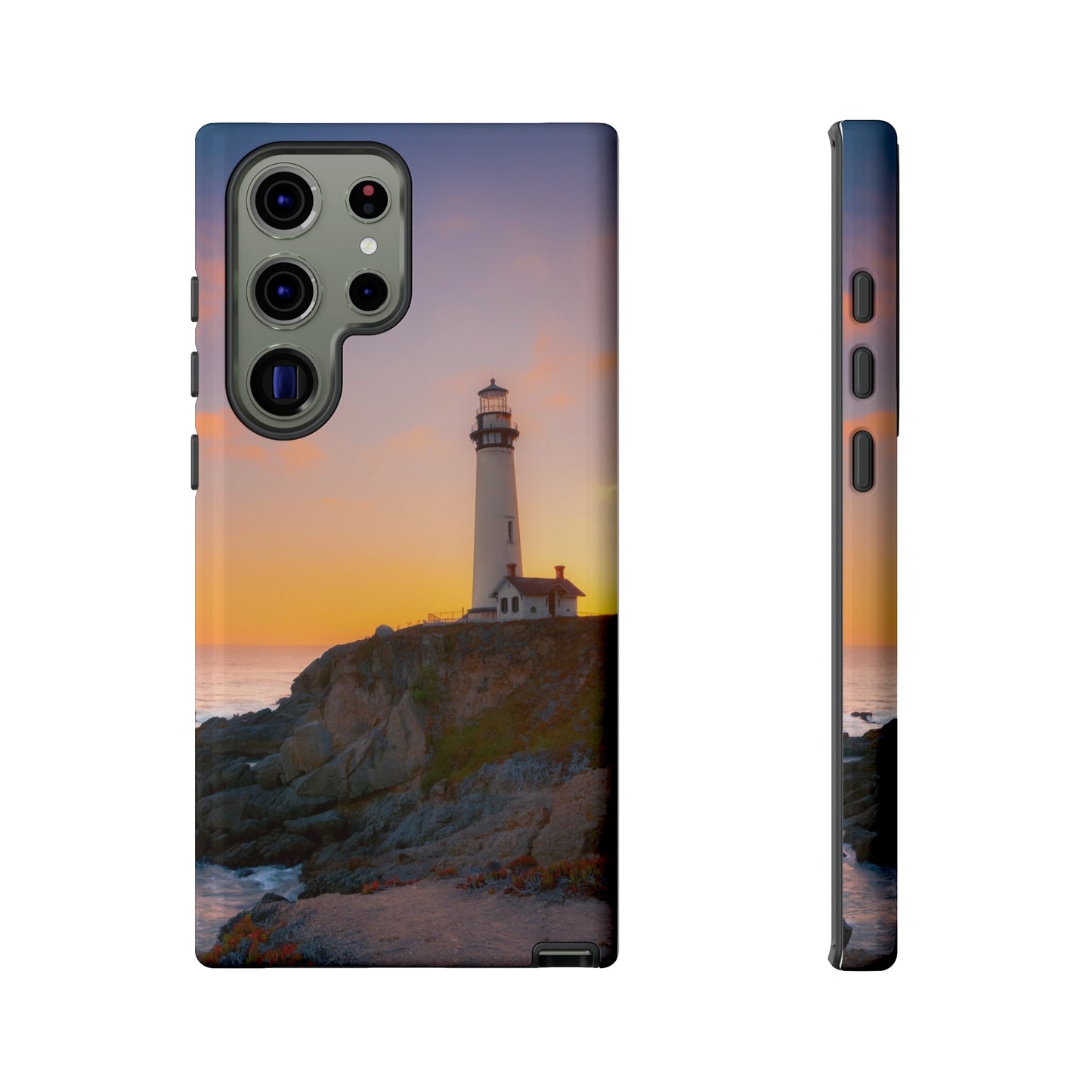 Sunset Symphony at Pigeon Point - Phone Case