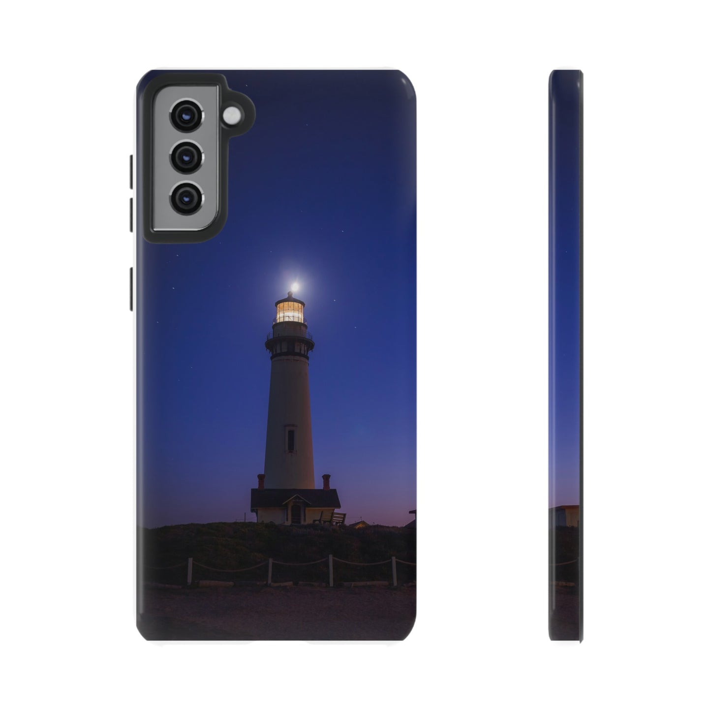 A Beacon of Light at Pigeon Point - Phone Case