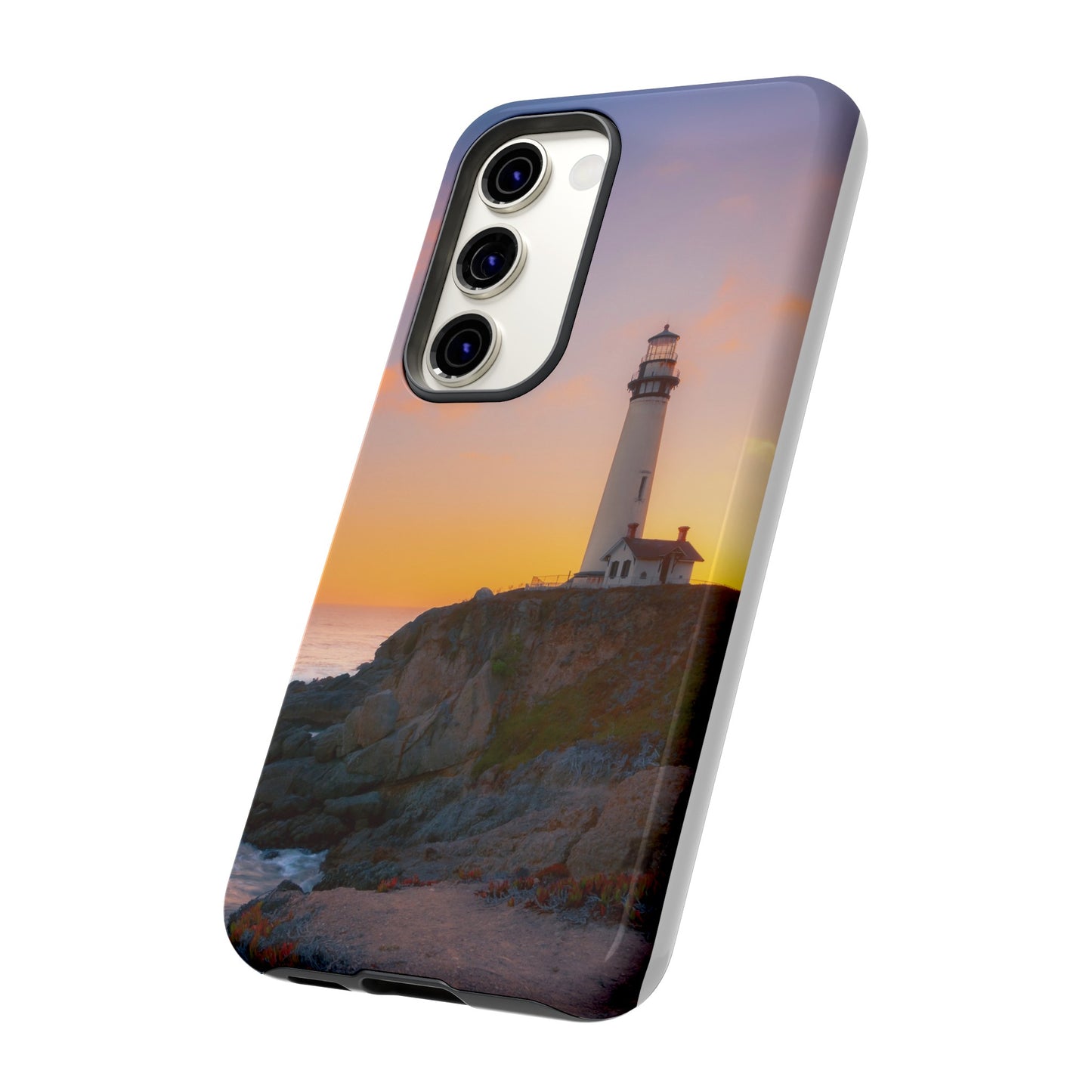 Sunset Symphony at Pigeon Point - Phone Case