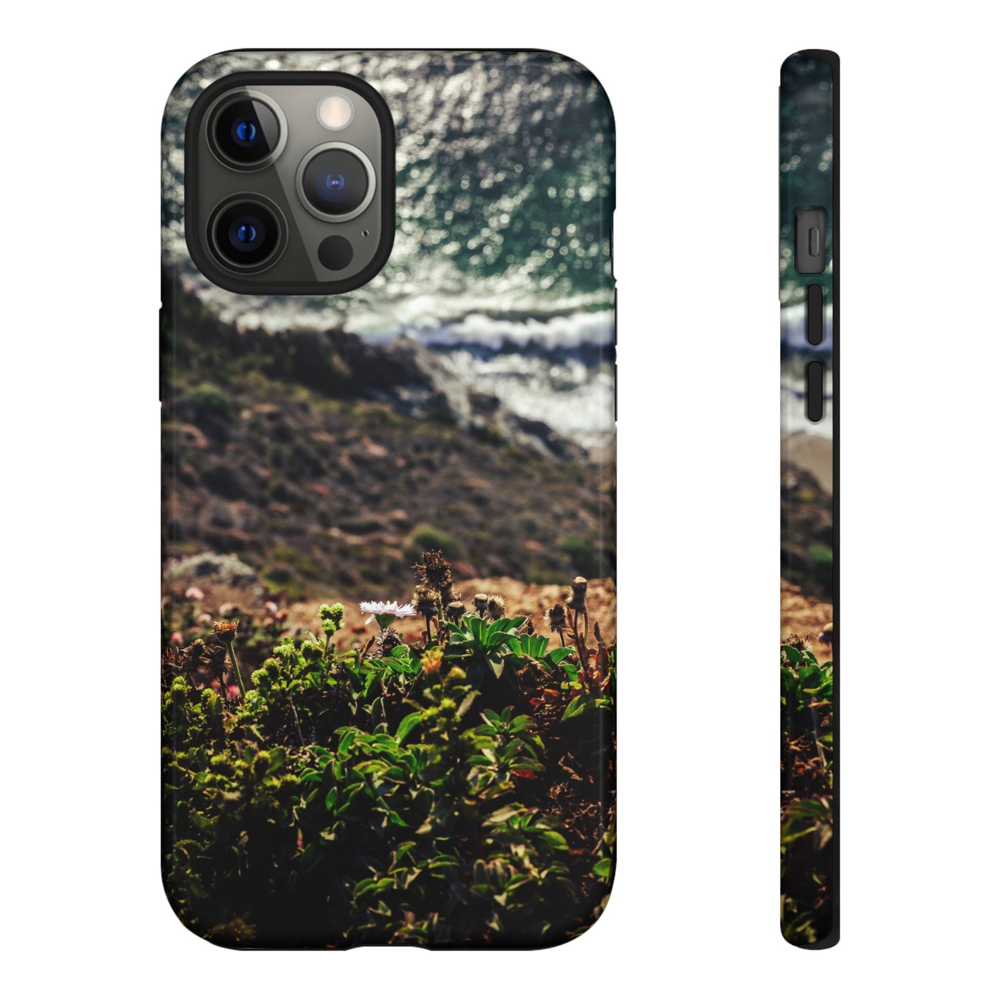 A Cliffside Vista - Phone Case