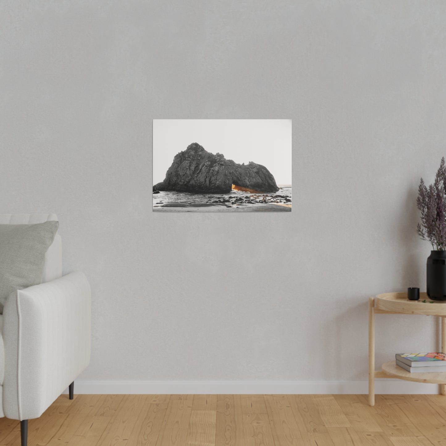 Pfeiffer Beach Jewel: Keyhole Rock - Canvas