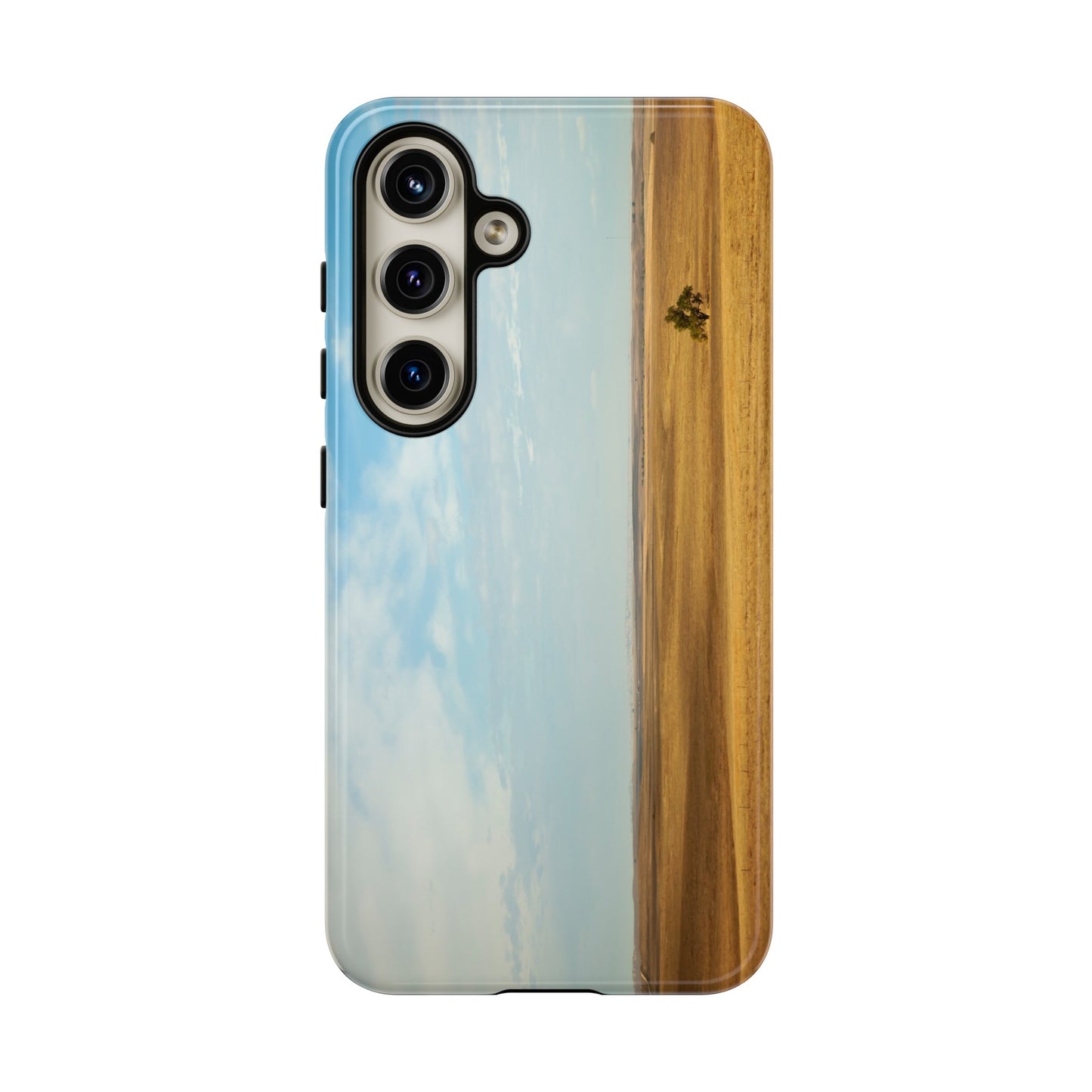 Lonely Tree in the Plains - Phone Case