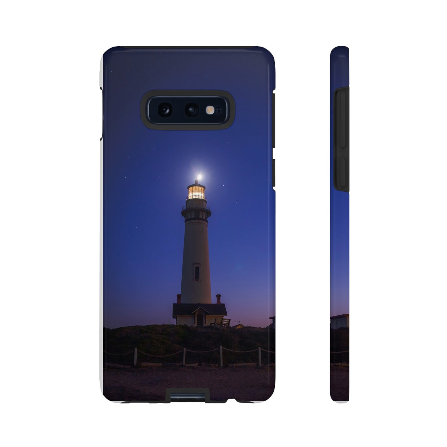 A Beacon of Light at Pigeon Point - Phone Case