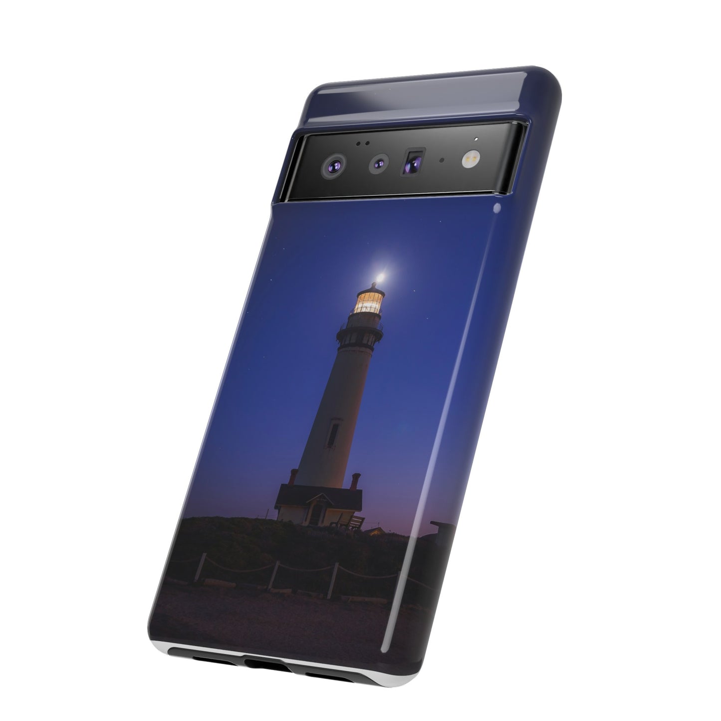 A Beacon of Light at Pigeon Point - Phone Case